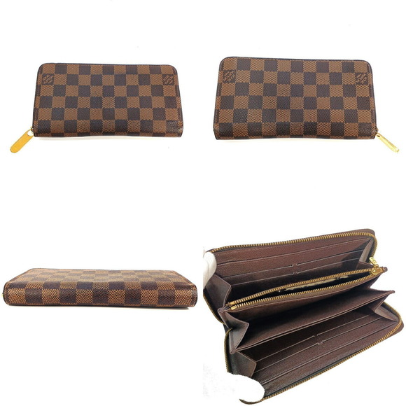 Louis Vuitton Zippy Long Wallet Damier Zipper - Picture 1 of 6